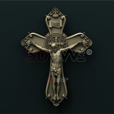 CRUCIFIXION 3D STL 3DWave